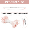 Gypsum with Cotton Cord Artificial Flower Core DIY-WH20007-36B-03-2