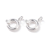 Eco-friendly Brass Spring Ring Clasps KK-D082-01C-S-1