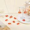 10Pcs Glass Enamel Beads LAMP-PA0001-44A-4