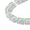 Transparent Glass Beads Strands LAMP-K037-11G-3