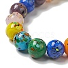 Handmade Lampwork Beads Strand LAMP-C008-02D-3