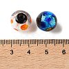 Handmade Silver Foil Glass Beads LAMP-F047-04C-3