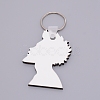 Sublimation Blanks Keychains KEYC-WH0020-09-1