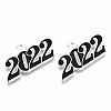 Alloy Enamel Pendants PALLOY-N160-001-01S-RS-1