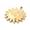 Ion Plating(IP) 304 Stainless Steel Pendants STAS-P379-34G-2