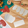 Stainless Steel Pottery Clay Carving Curved Clapper Tool DIY-FG0005-51-5