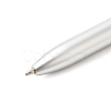 Raw Natural Obsidian Chip on Top Ball-Point Pen AJEW-G063-01D-3