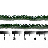 Electroplate Transparent Glass Beads Strands EGLA-A035-T3mm-A10-4