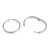 Tarnish Resistant 201 Stainless Steel Huggie Hoop Earrings EJEW-O095-02E-2
