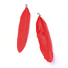 Goose Feather Pendants X-FIND-Q055-P01-2