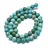 Natural HuBei Turquoise Beads Strands G-G106-C12-07-2