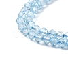 Natural Blue Topaz Beads Strands G-H079-A02-03-4