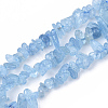 Natural Aquamarine Beads Strands X-G-S363-019-1