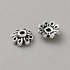 Retro 925 Sterling Silver Bead Caps STER-WH0007-17A-AS-2