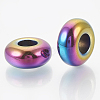 Electroplated Non-magnetic Synthetic Hematite Beads G-T094-10A-2
