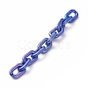 Handmade Opaque Acrylic Cable Chains AJEW-JB00853-02-2