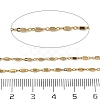 304 Stainless Steel Cuboid Link Chains CHS-G050-02G-2