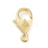 Zinc Alloy Lobster Claw Clasps PALLOY-O003-03B-1