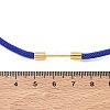 Adjustable Nylon Cord Necklace Making KK-CBACFA2-02G-4
