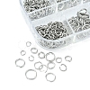 12 Styles 304 Stainless Steel Open Jump Rings Sets DIY-FS0004-13-4