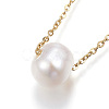 304 Stainless Steel Pendant Necklaces NJEW-H430-06G-2