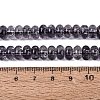 Crackle Transparent Glass Beads Strands GLAA-N074-02A-15-4