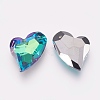 K9 Glass Rhinestone Pendants GLAA-F083-01B-08-2