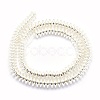 Electroplate Non-magnetic Synthetic Hematite Beads Strands G-L485-05B-S-3