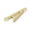 Rack Plating Brass Connector Charms KK-P245-07G-A-2