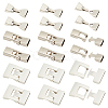 18 Sets 3 Style Tibetan Style Alloy Snap Lock Clasps FIND-PH0008-27-1