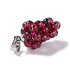 Natural Garnet Cluster Pendants X-G-G928-01P-3
