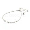 925 Sterling Silver Chain Bracelet Making MAK-L016-001S-1
