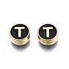 Alloy Enamel Beads ENAM-N052-006-02T-RS-2