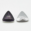 Pointed Back Glass Rhinestone Cabochons RGLA-T087-14mm-16-2