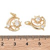 SHEGRACE Valentine's Day Brass Clear Cubic Zirconia Pendants XGRQ3K682-536G-3