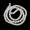 Imitate Austrian Crystal Frosted Glass Beads Strands EGLA-A039-T6mm-MD13-2