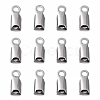Tarnish Resistant 304 Stainless Steel Folding Crimp Ends X-STAS-R063-29-1
