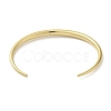 304 Stainless Steel Open Cuff Bangles BJEW-K241-02I-G-3