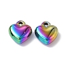 Ion Plating(IP) 304 Stainless Steel Charms STAS-C066-16M-1