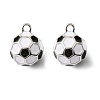 Brass Enamel Charms KK-K351-59P-1