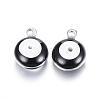 304 Stainless Steel Enamel Charms STAS-G122-26-2