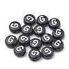Opaque Acrylic Beads SACR-N002-02G-2