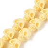 Synthetic Coral Carved Beads Strands CORA-M001-10A-1