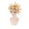 Short Blonde Wavy Cosplay Party Wigs OHAR-I015-03-4