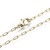 Brass Paperclip Chains MAK-S072-09A-KC-2