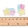 Polyester Computerized Embroidery Cloth Iron on Sew on Patches PATC-L001-16-3