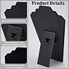 Velvet with Paperboard Necklace Bust Display Stands NDIS-WH0017-05A-4