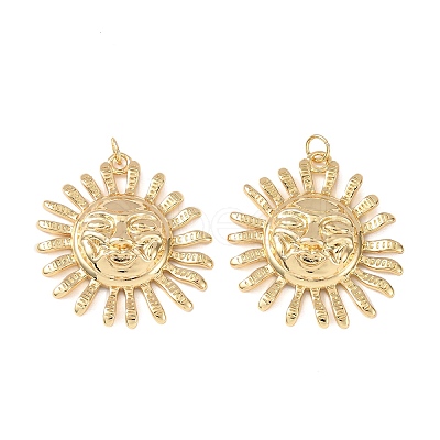 Brass Pendants KK-C143-38C-G-1