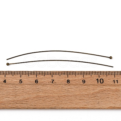 Brass Ball Head Pins LS-X-RP0.6x70mm-AB-1