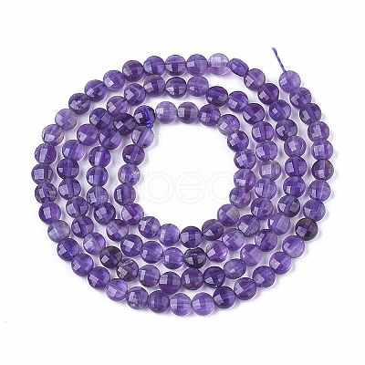 Natural Amethyst Beads Strands X-G-S362-015-1